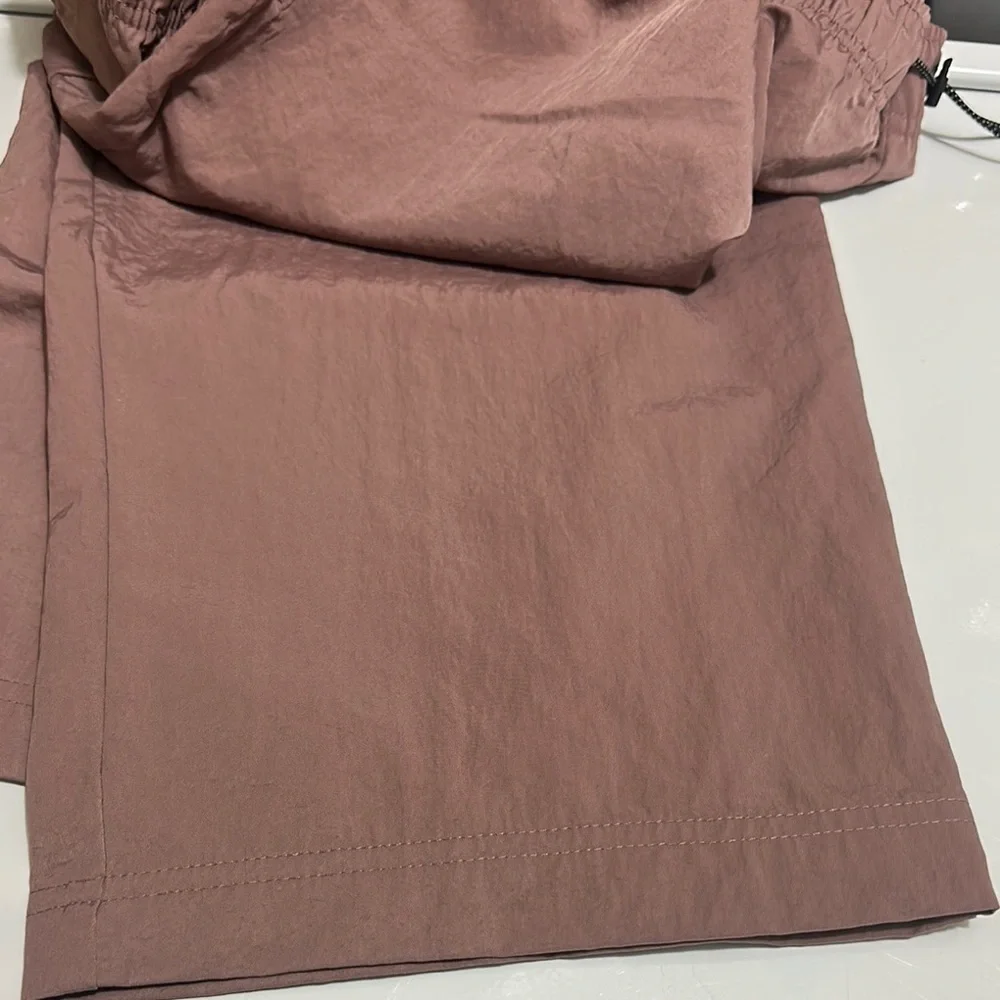 Nike Brown Wide Leg Pants Relaxed Fit